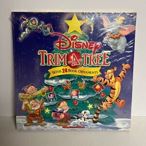 2003 Disney Pixar Christmas Trim-A-Tree 24 Ornaments Book New Sealed Toy Story